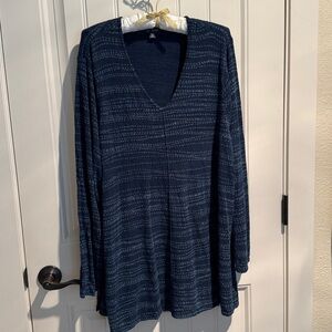 JJill Indigo Collection, plus Size tunic